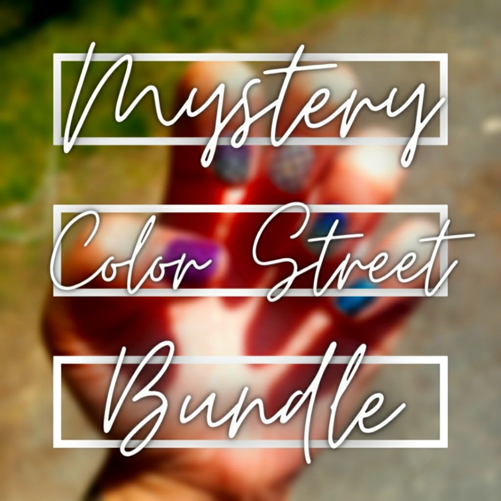 6 Sets of Color Street Nail Strips